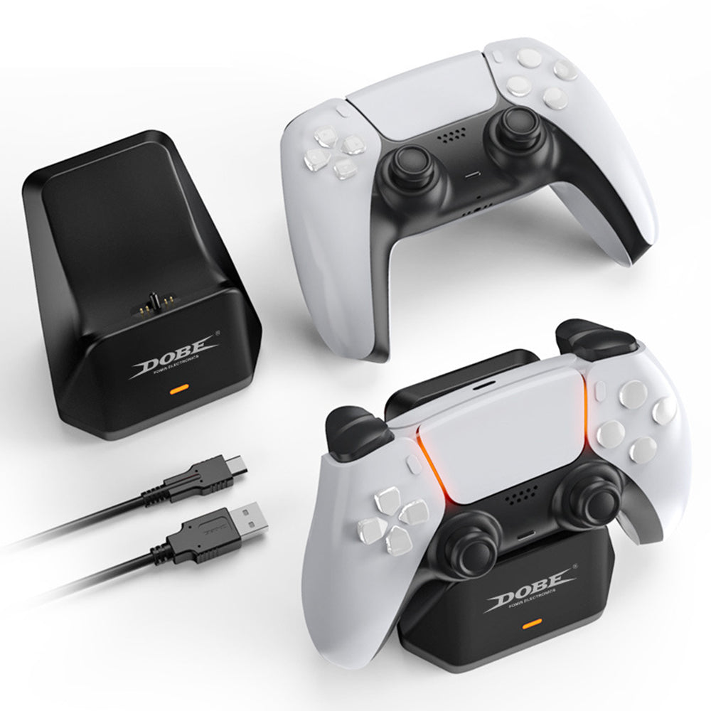 DOBE TP5-0586 pro PS5 Gamepad Charger Dock Herní ovladač Nabíjecí stanice DOBE TP5-0586 pro PS5 Gamepad Charger Dock Herní ovladač Nabíjecí stanice